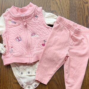 LIKE NEW ADORABLE BABY SPRING FALL OUTFIT